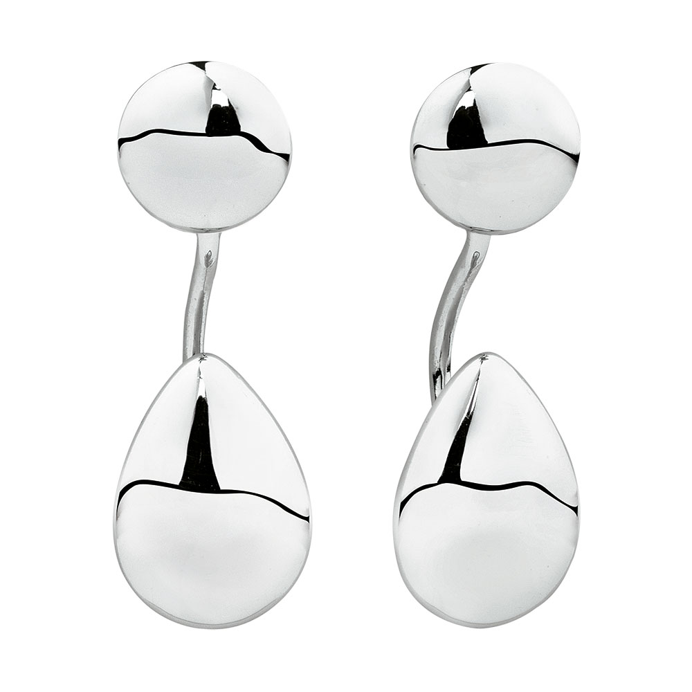 Stud & Enhancer Earrings in Sterling Silver