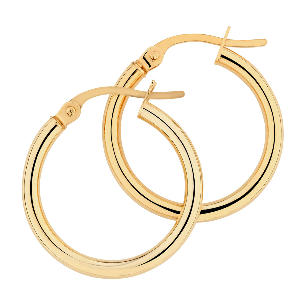 2019 year lifestyle- Hoop golden earrings 2019 year for girls- Hoop golden earrings