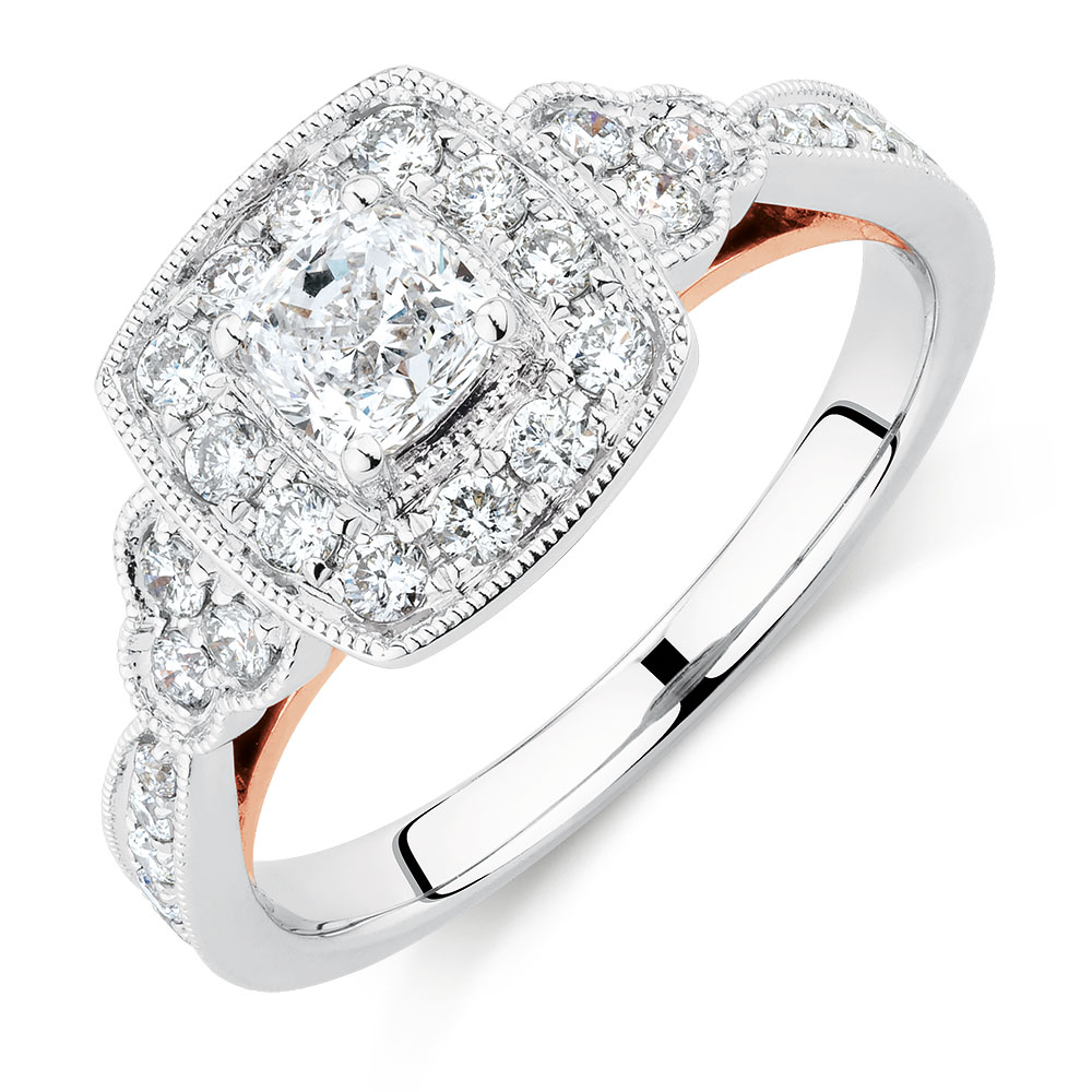 Sir Michael Hill Designer GrandAmoroso Engagement Ring ...