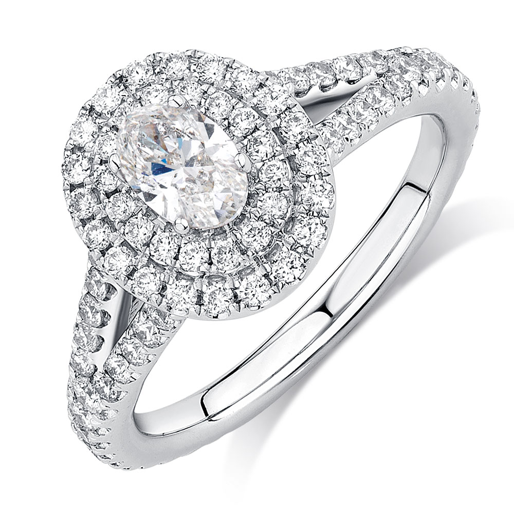 Sir Michael Hill Designer GrandArpeggio Engagement Ring with 1 1/2