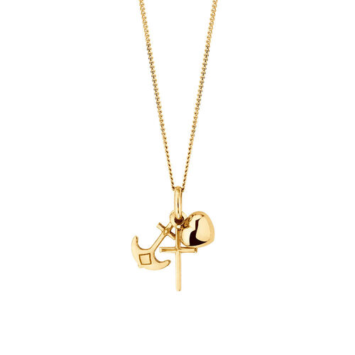 images Faith Hope And Charity Symbols Meaning hope charity pendant in 10kt yellow gold
