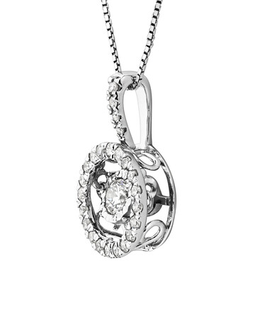 Everlight Pendant with 0.33 Carat TW of Diamonds in 10kt White Gold Everlight Pendant with 0.33 Carat TW of Diamonds in 10kt White Gold