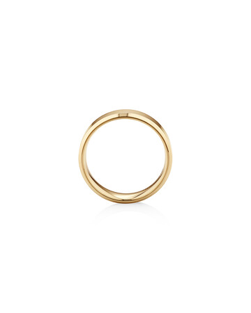 Flat Bevelled Wedding Band in 10kt Yellow Gold Flat Bevelled Wedding Band in 10kt Yellow Gold