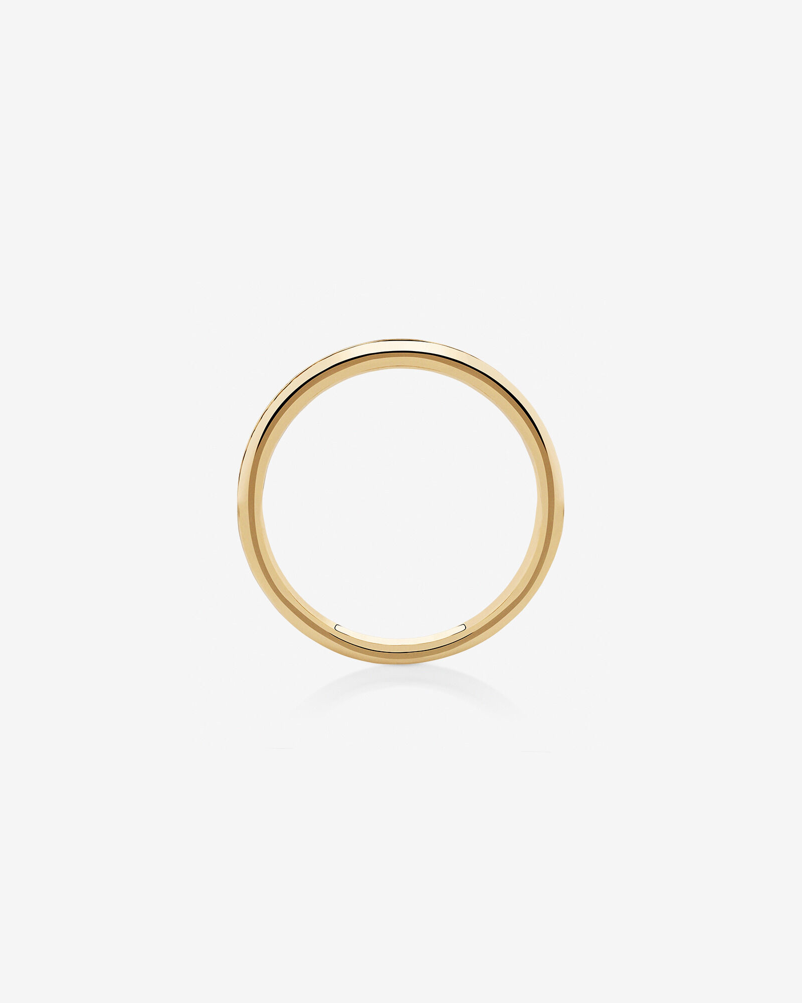 Wedding Band with / Carat TW of Diamonds in 14kt Yellow Gold