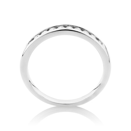 Evermore Wedding Band with 0.25 Carat TW of Diamonds in 18kt White Gold Evermore Wedding Band with 0.25 Carat TW of Diamonds in 18kt White Gold