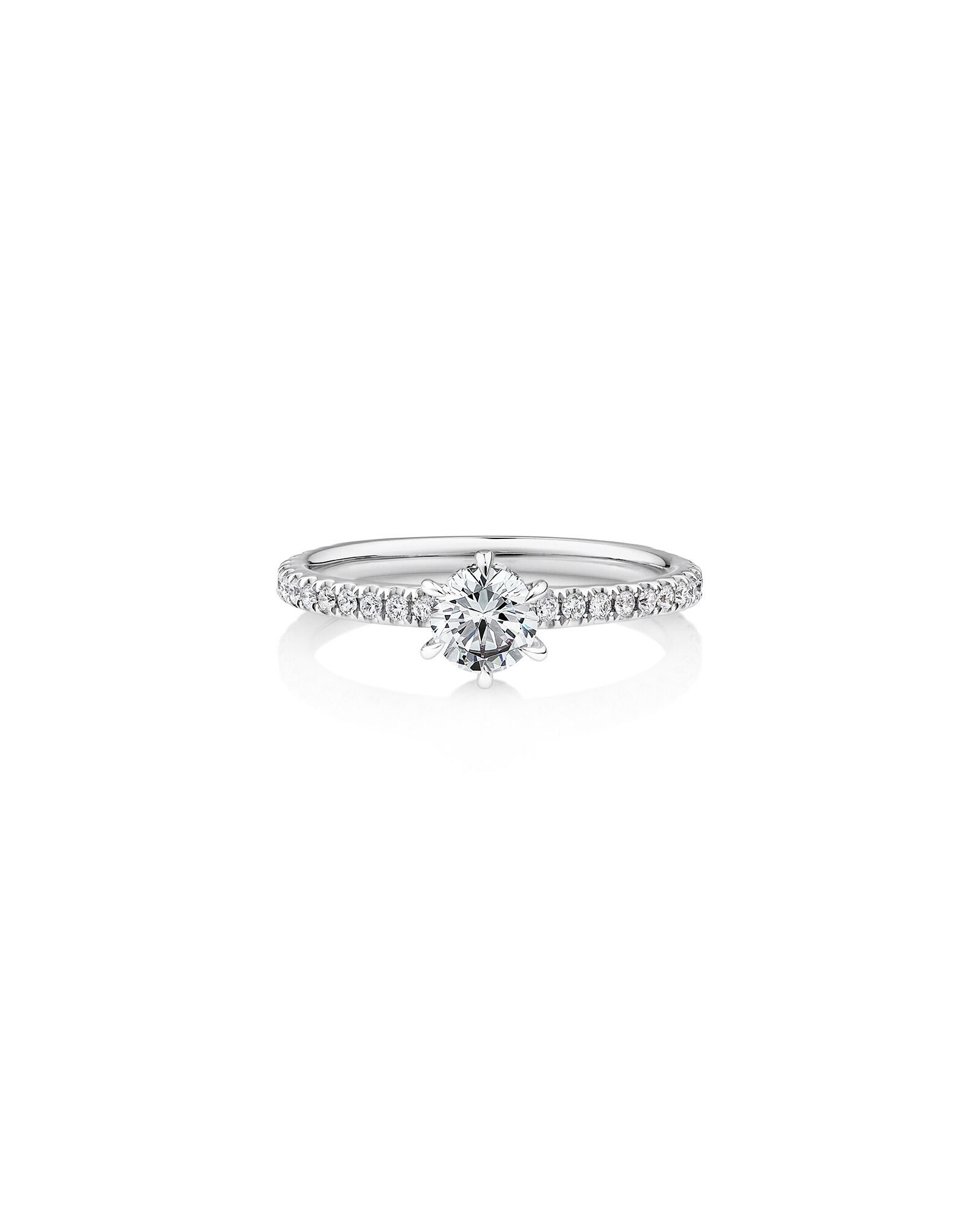 White gold pink diamond ring on sale