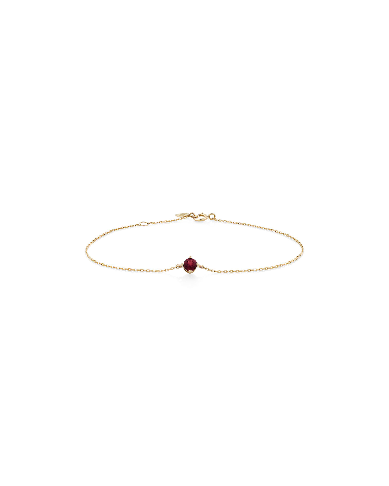 White gold garnet bracelet store