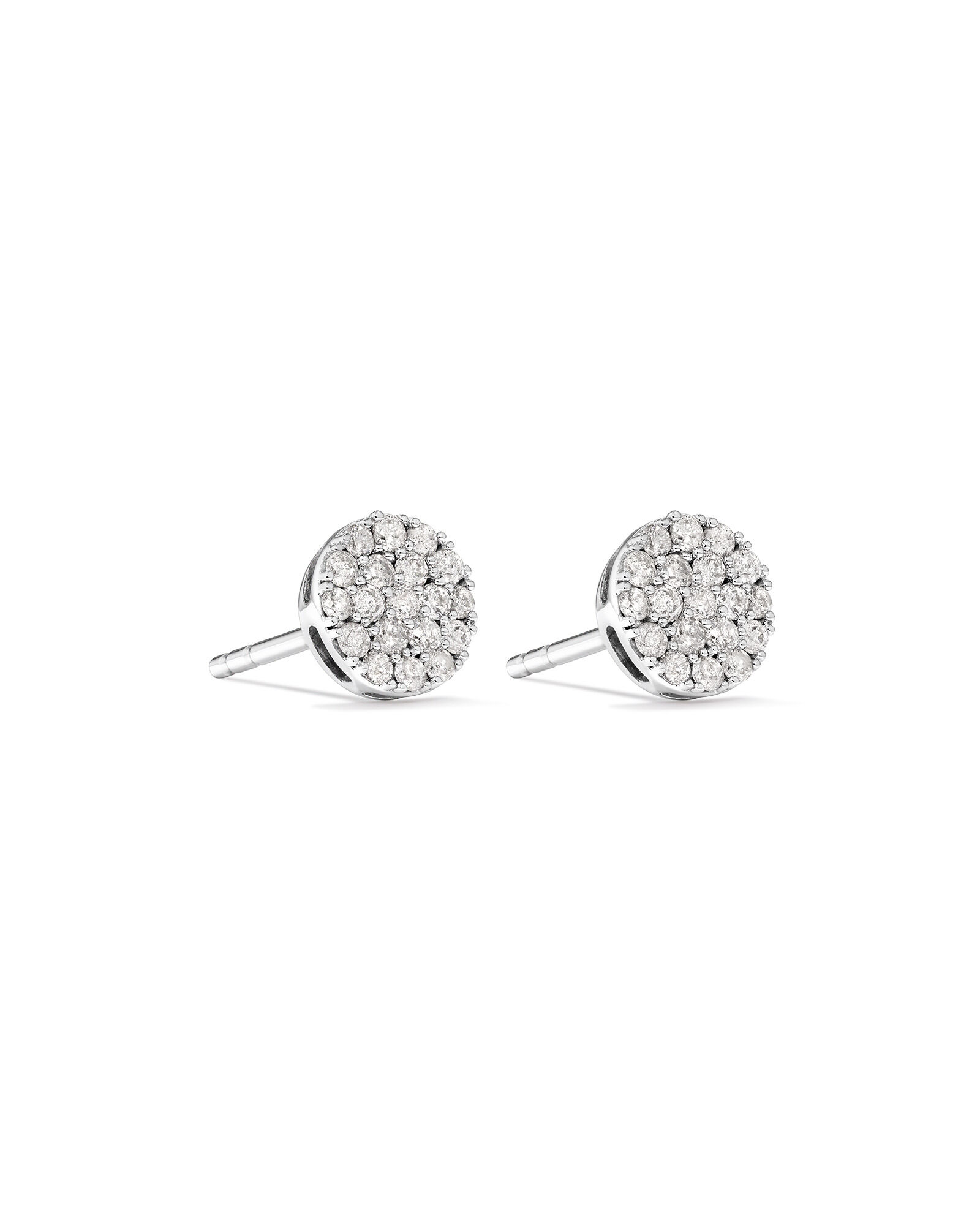 Gold cluster earrings store