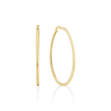 Hoop Earrings in 10kt Yellow Gold Hoop Earrings in 10kt Yellow Gold