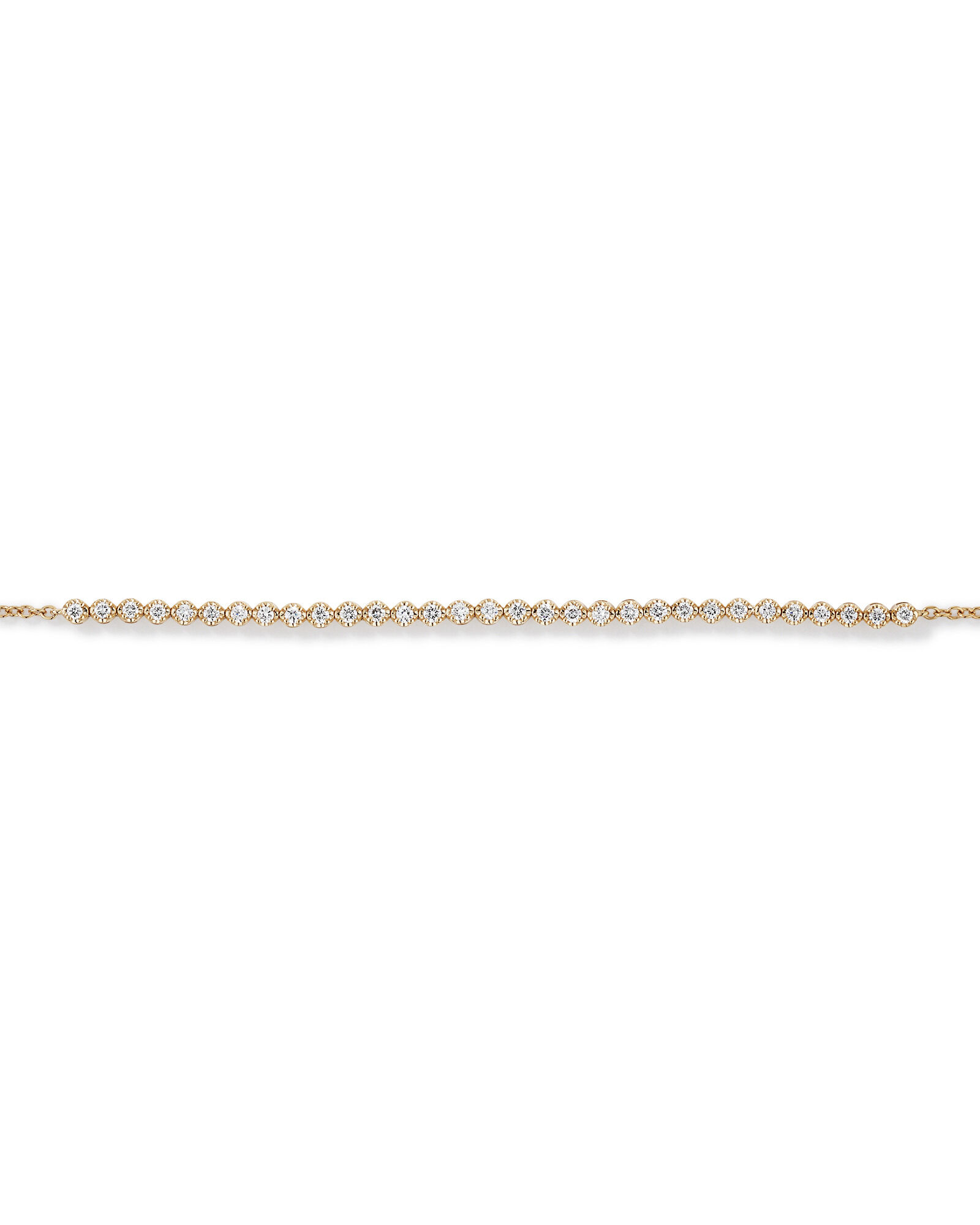 0.50 Carat TW Laboratory-Grown Diamond Tennis Bracelet in 10kt Yellow Gold