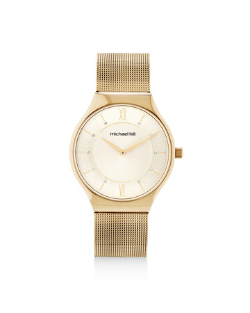 Ladies Watch in Gold Tone Stainless Steel Ladies Watch in Gold Tone Stainless Steel