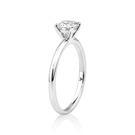 0.70 Carat Laboratory-Created Diamond Ring in 14kt White Gold 0.70 Carat Laboratory-Created Diamond Ring in 14kt White Gold