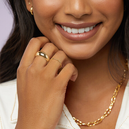 Plain Band Ring in 10kt Yellow Gold Plain Band Ring in 10kt Yellow Gold