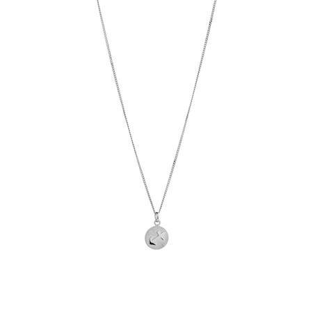 Sagittarius Zodiac Pendant in Sterling Silver Sagittarius Zodiac Pendant in Sterling Silver