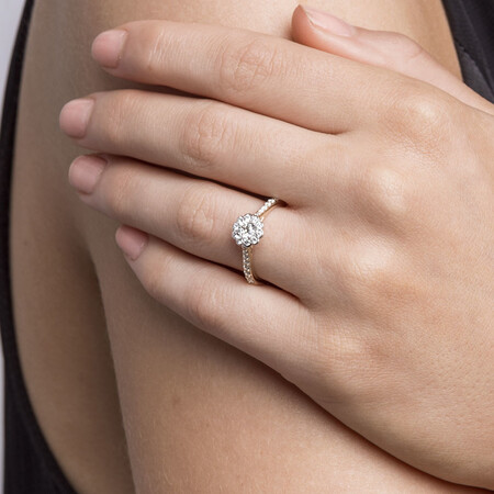 Southern Star Engagement Ring with 3/4 Carat TW of Diamonds in 14kt Yellow & White Gold Southern Star Engagement Ring with 3/4 Carat TW of Diamonds in 14kt Yellow & White Gold