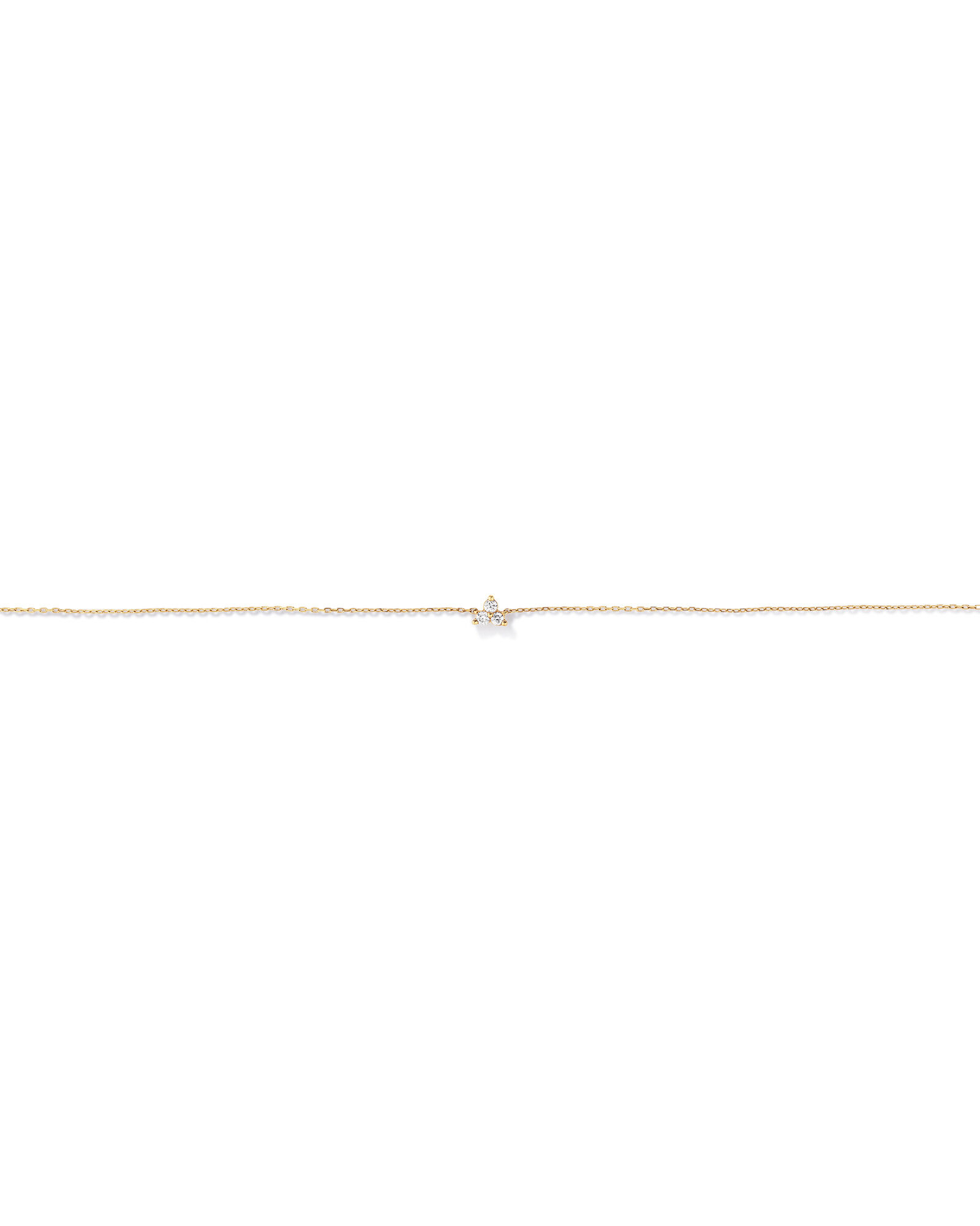 Bracelet With 0.08 Carat TW Diamonds in 10kt Yellow Gold