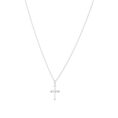 Cross Pendant in Sterling Silver Cross Pendant in Sterling Silver