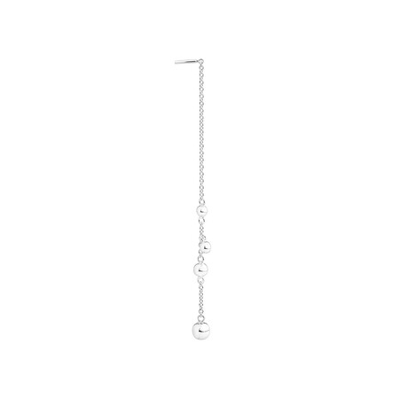 Bead Threader Earrings in Stearling Silver Bead Threader Earrings in Stearling Silver