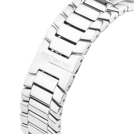 Men's Solar Chronograph Watch in Stainless Steel Men's Solar Chronograph Watch in Stainless Steel