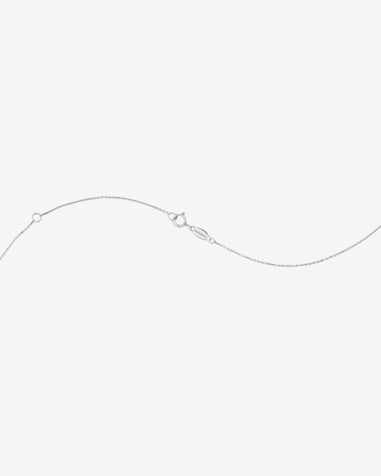 A Initial Pendant in Sterling Silver