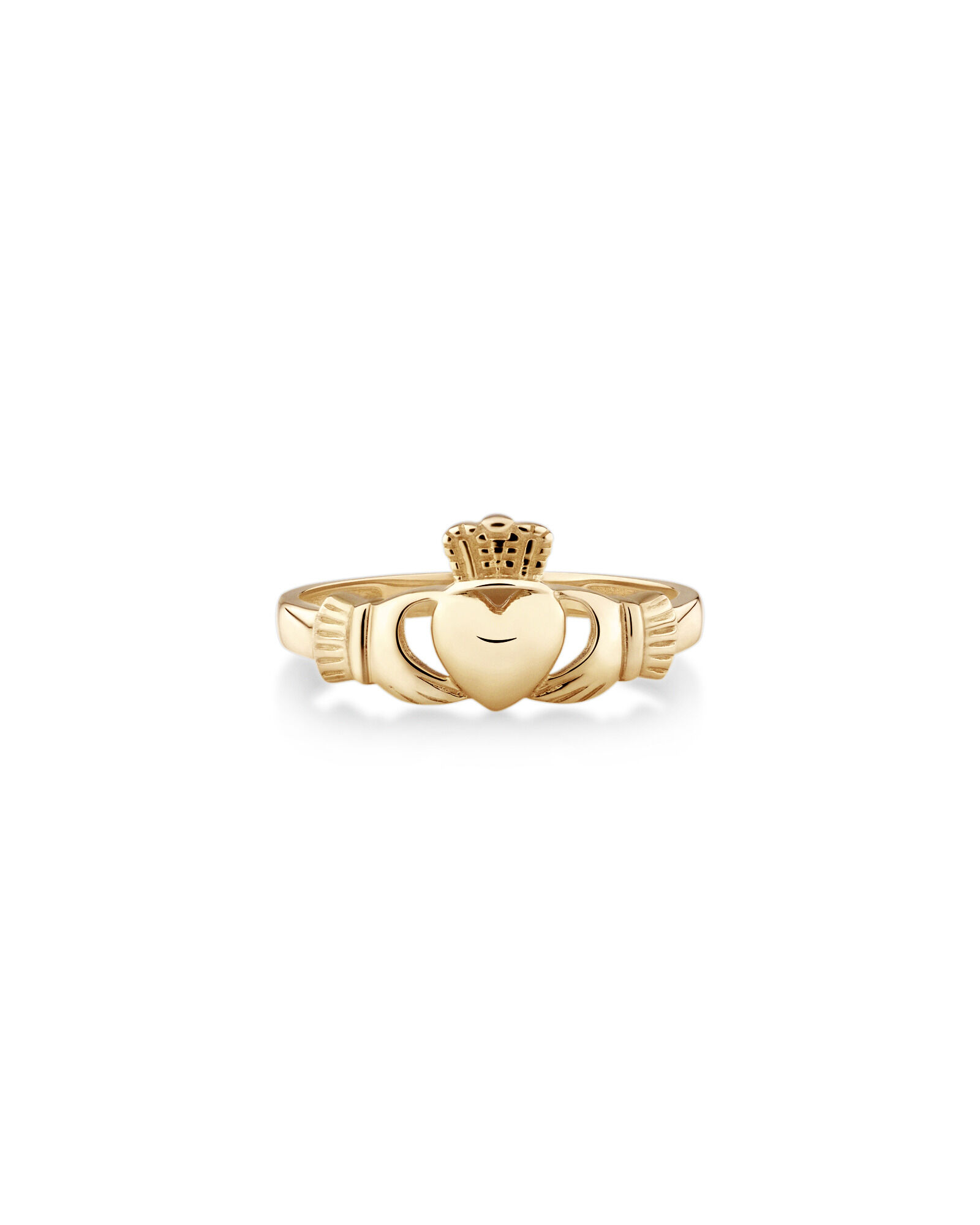Claddagh Ring in 10kt Yellow Gold