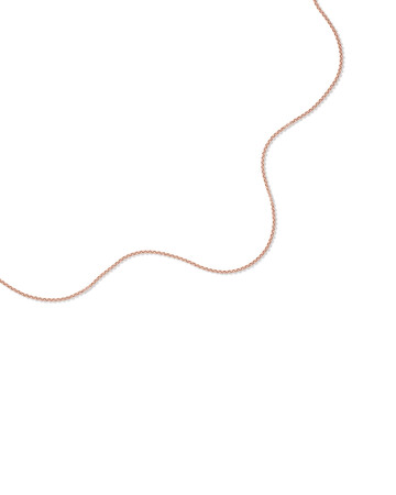 60cm (24") Hollow Belcher Chain in 10kt Rose Gold 60cm (24") Hollow Belcher Chain in 10kt Rose Gold