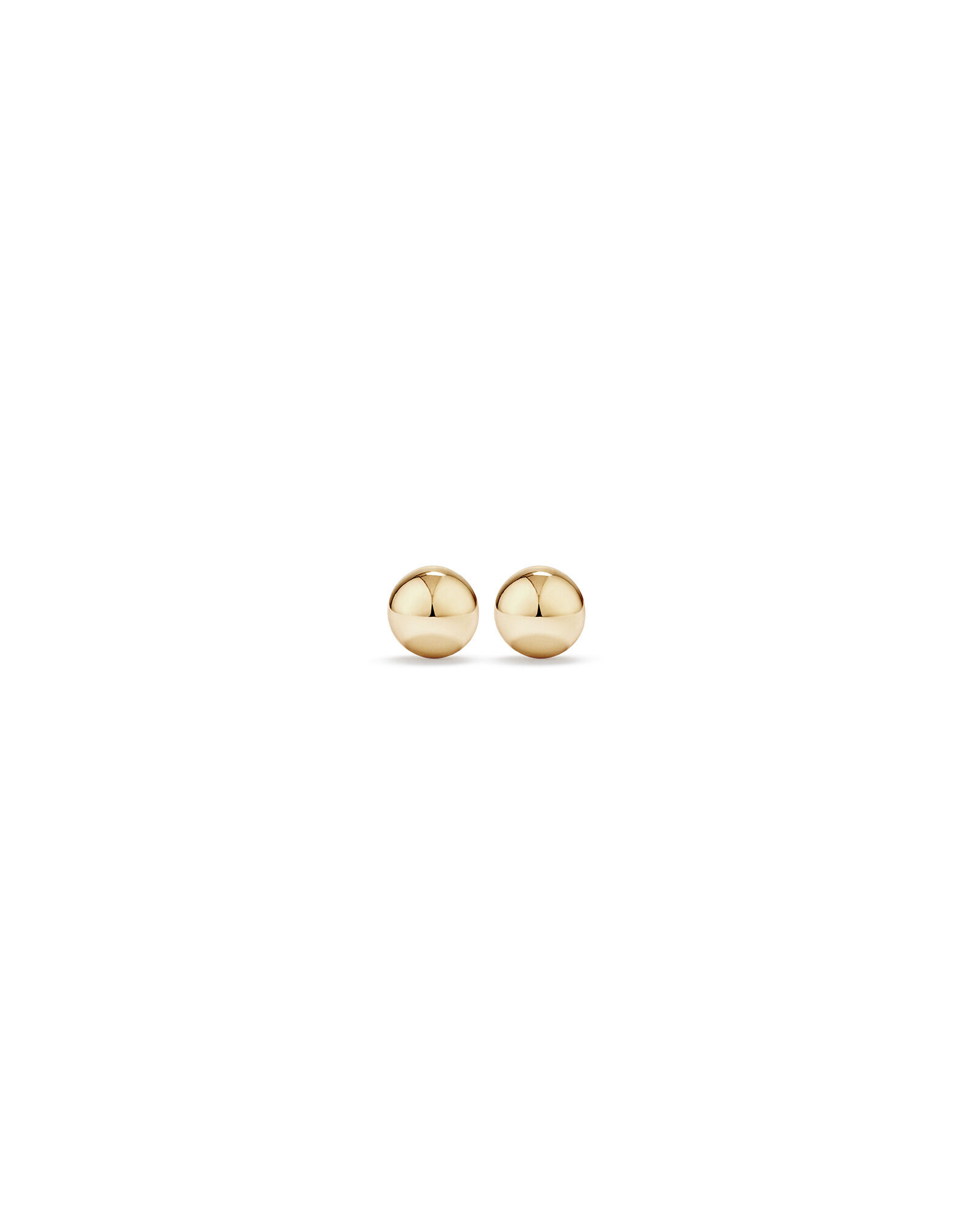 3mm Ball Stud Earrings 10kt Yellow Gold