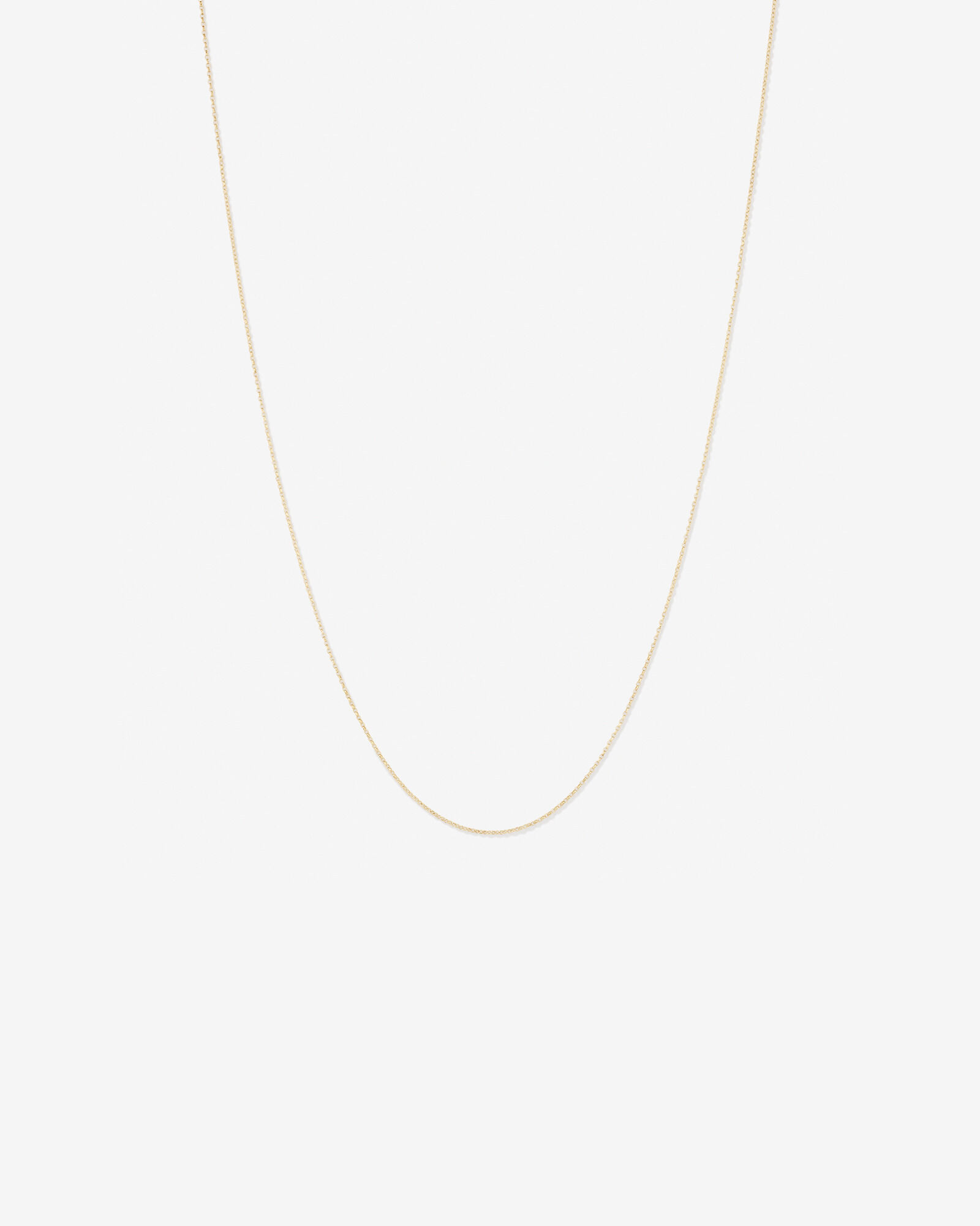 55cm (22") Solid Belcher Chain in 10kt Yellow Gold