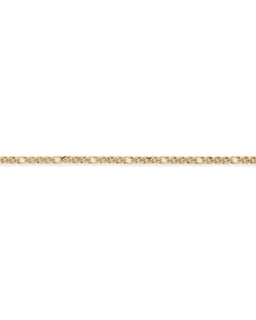 19cm (7.5") Double Oval Curb Bracelet in 10kt Yellow Gold 19cm (7.5") Double Oval Curb Bracelet in 10kt Yellow Gold