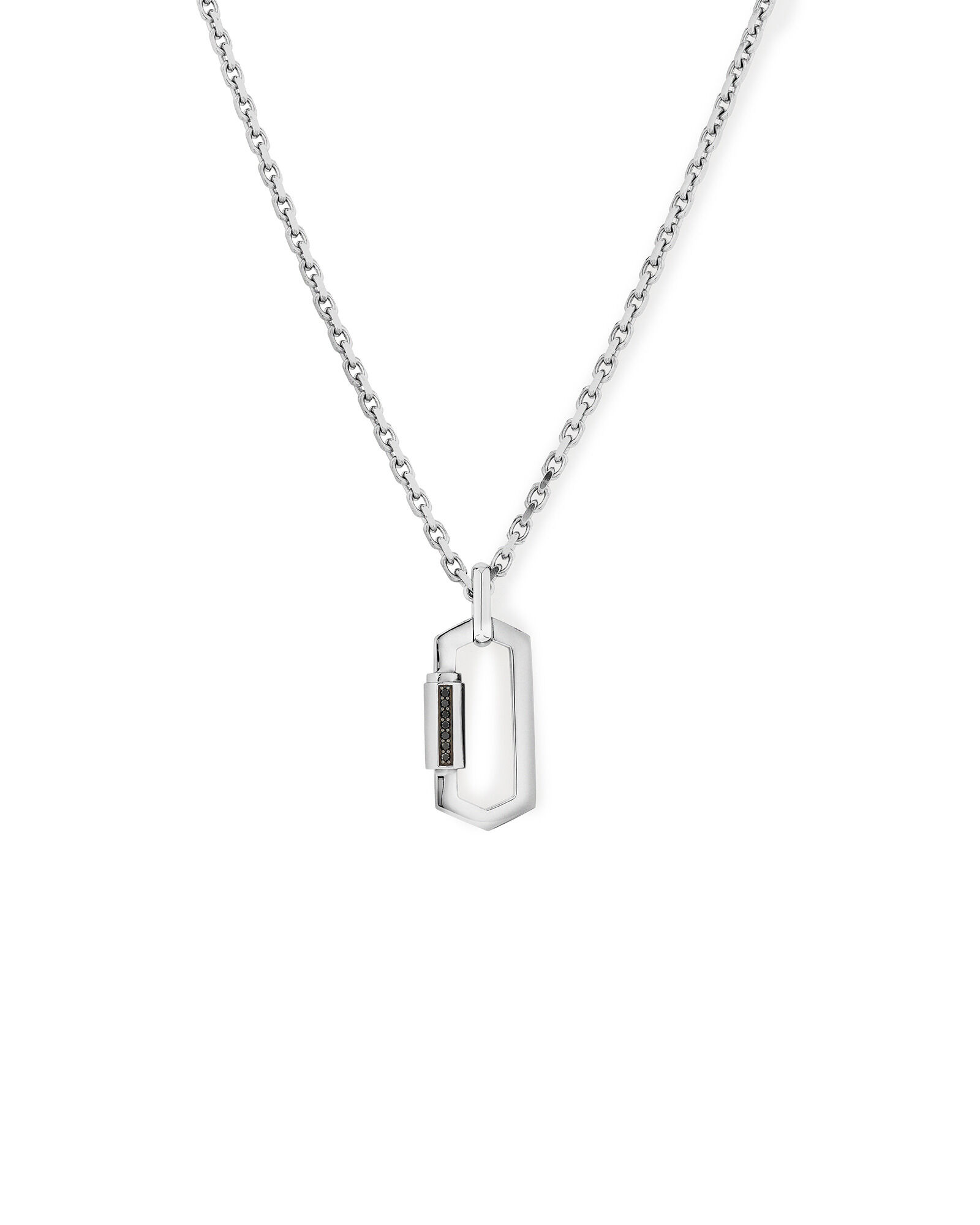 Black diamond mens pendant on sale