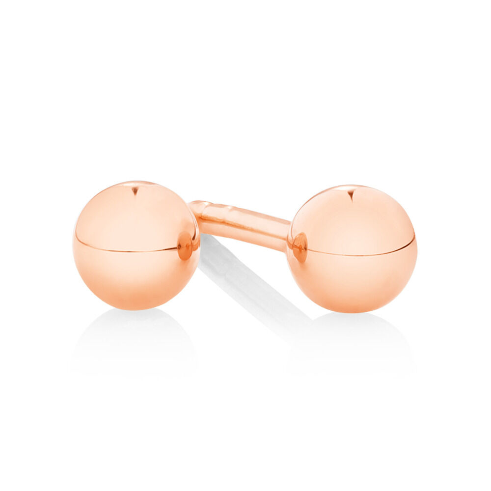 Earrings ball studs on sale