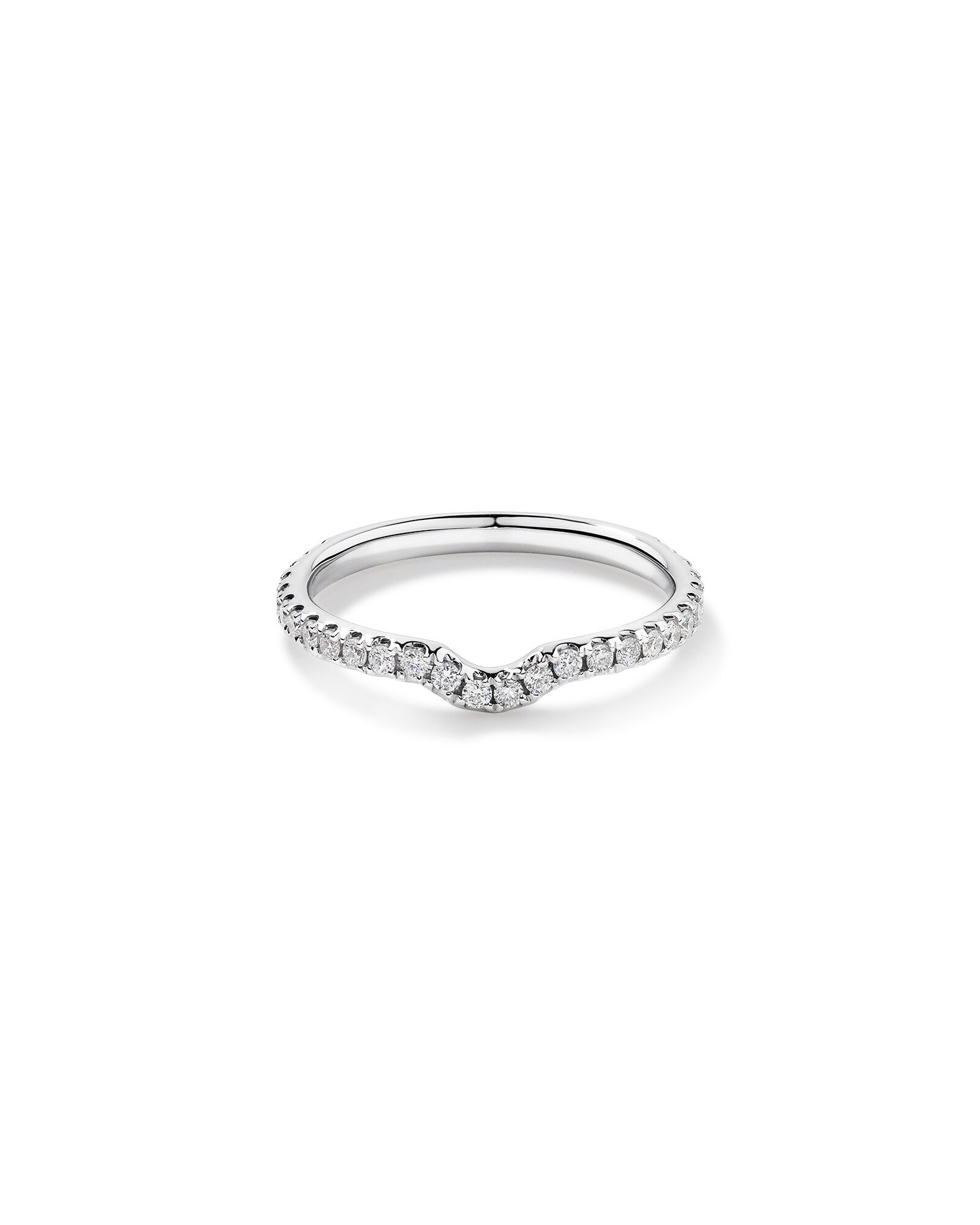 Bague de Mariage Sir Michael Hill Designer avec 0,29 Carat TW de Diamants en Or Blanc 18kt