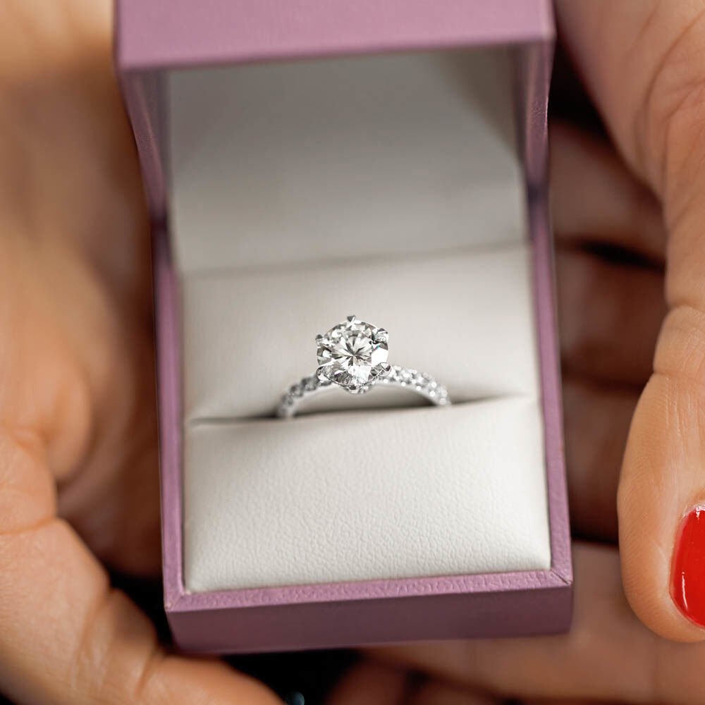 Michael hill hot sale aria engagement ring