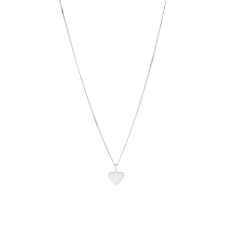 Heart Pendant in Sterling Silver Heart Pendant in Sterling Silver