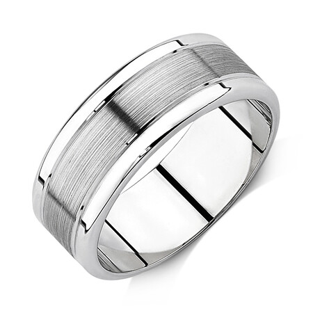 Wedding Band in 10kt White Gold Wedding Band in 10kt White Gold