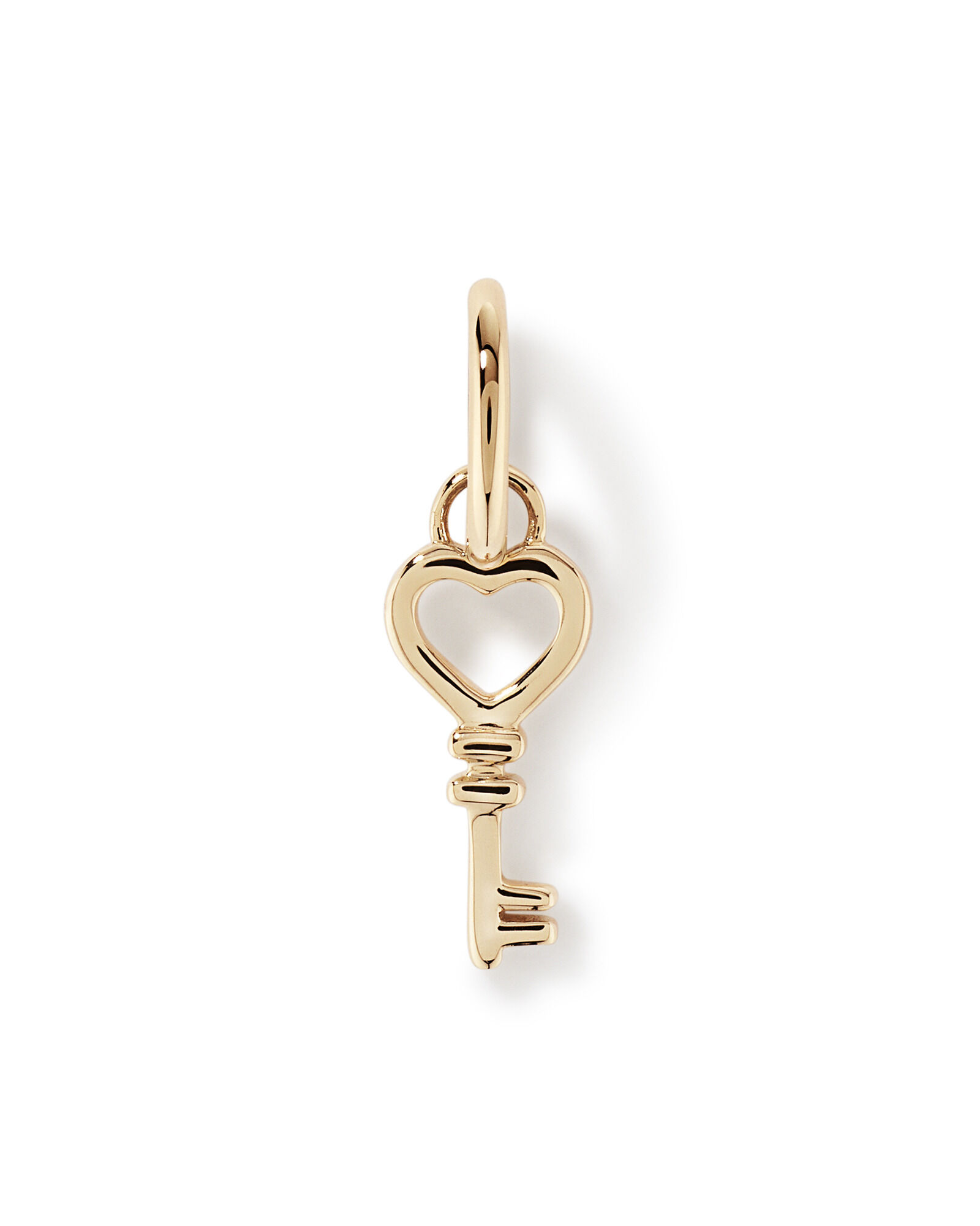Heart key charm on sale