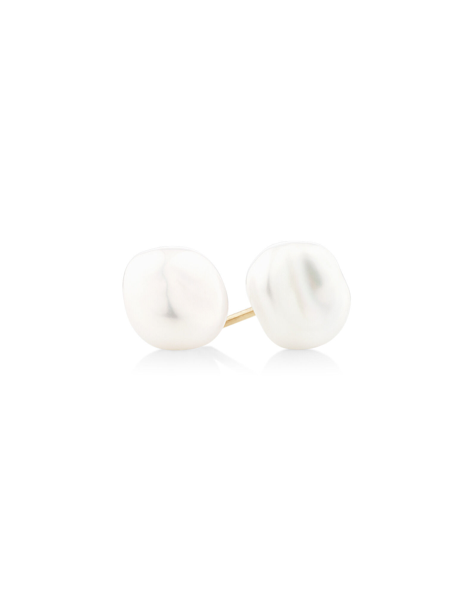 Baroque pearl studs deals