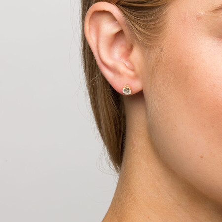 Classic Stud Earrings with 0.96 Carat TW of Diamonds in 14kt Yellow Gold Classic Stud Earrings with 0.96 Carat TW of Diamonds in 14kt Yellow Gold