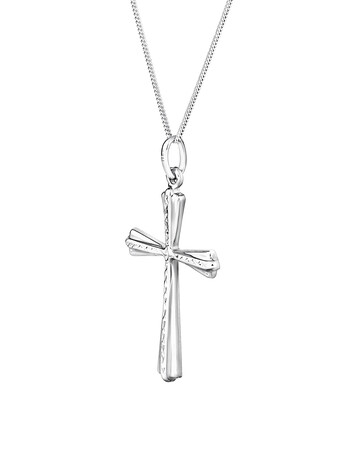 Cross Pendant In Sterling Silver Cross Pendant In Sterling Silver