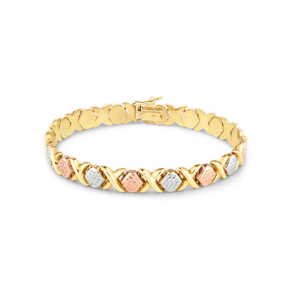 White gold and yellow gold bracelet outlet
