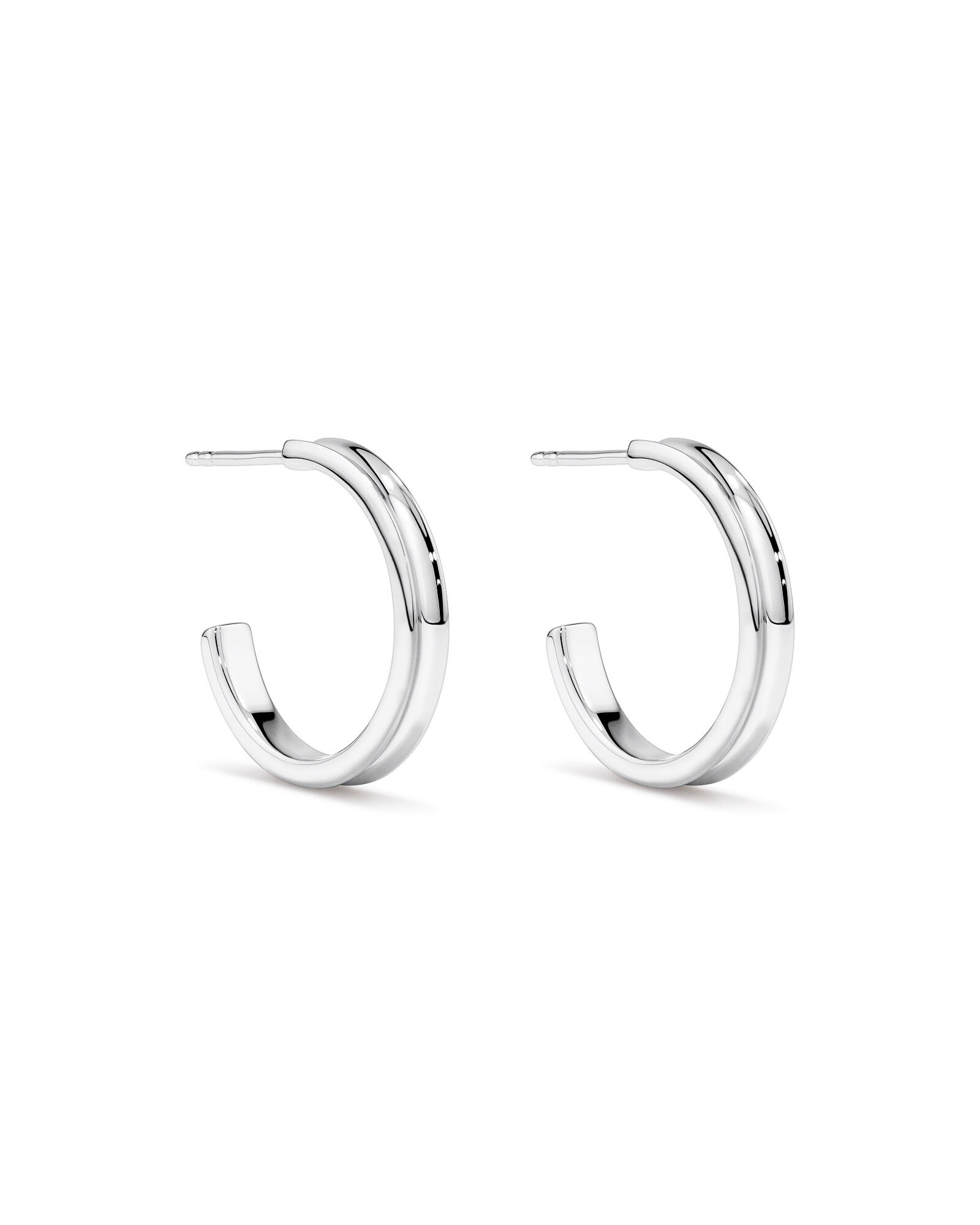 Half huggie earrings online