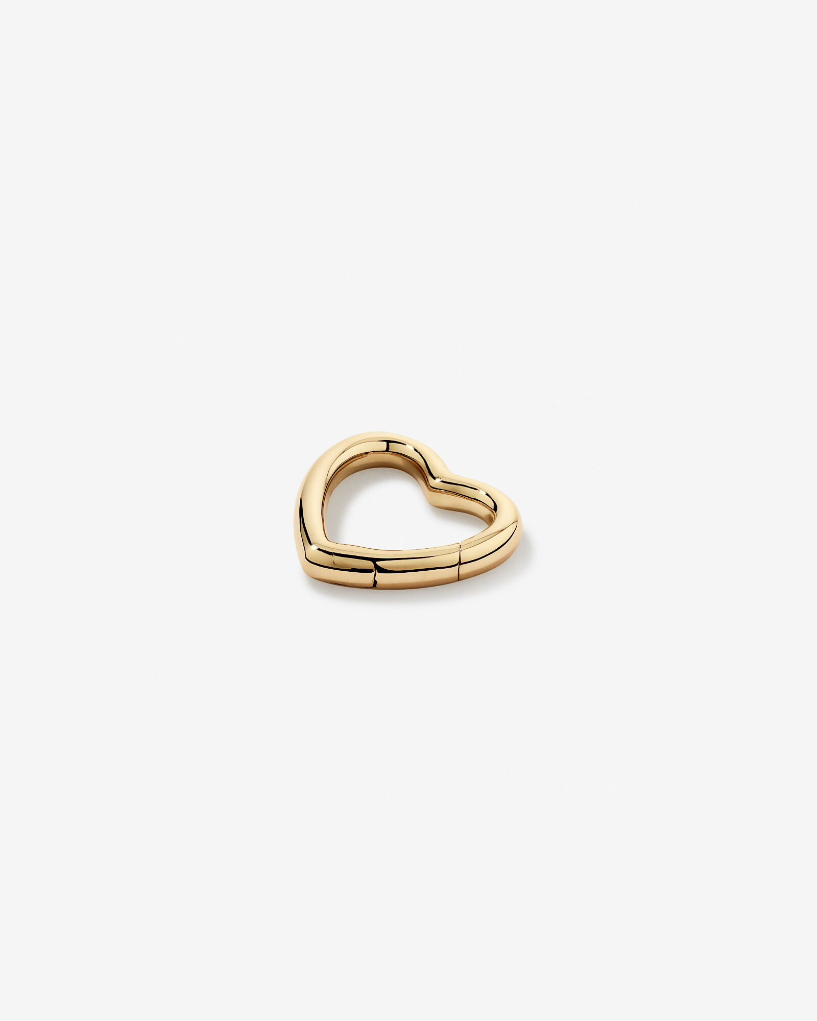 Heart Connector in 10kt Yellow Gold