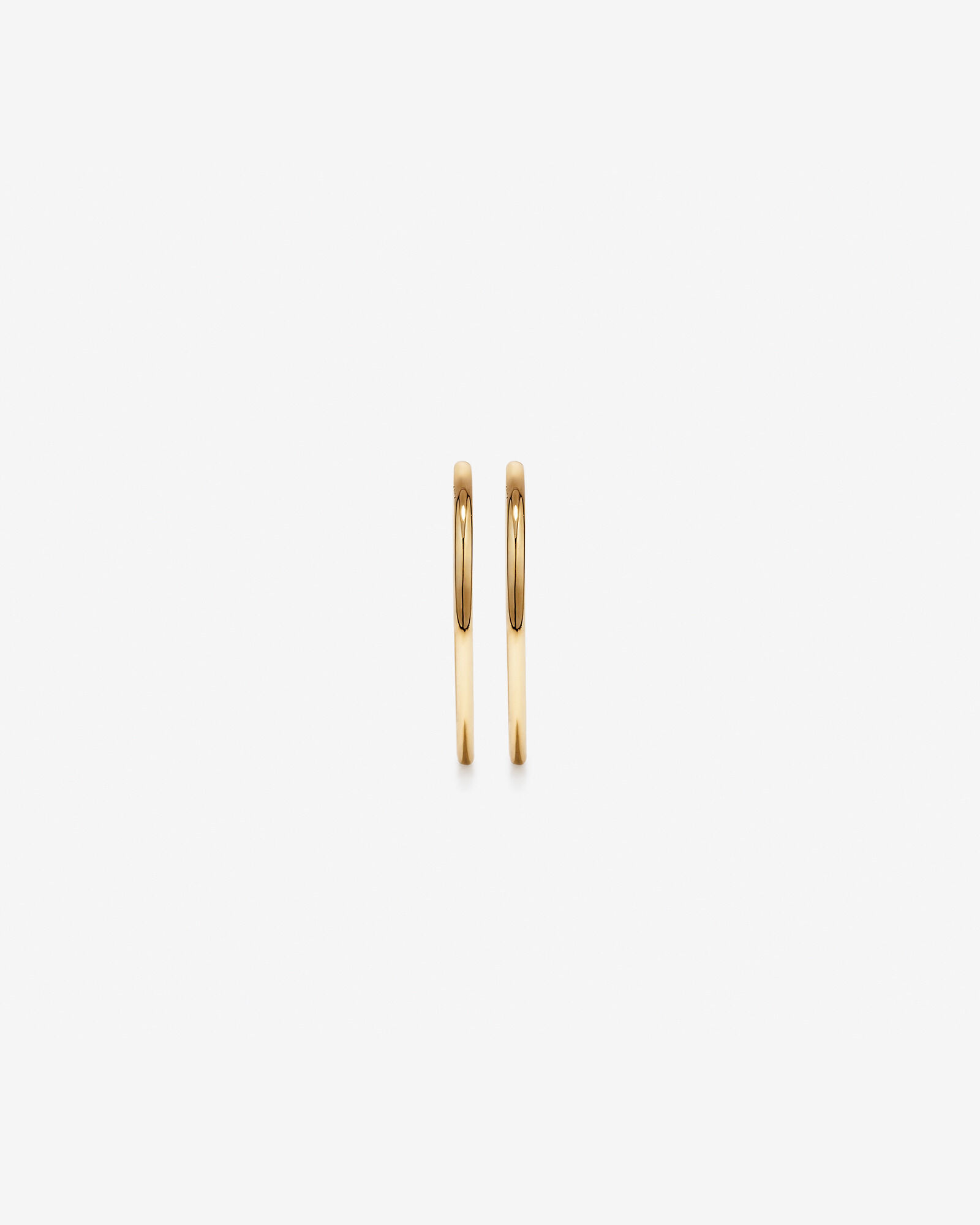 16mm Sleepers in 10kt Yellow Gold