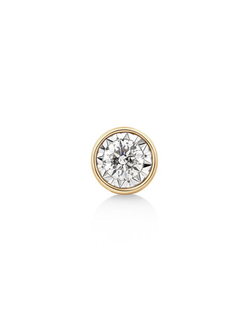 Men'S Stud Earring with 0.30 Carat TW of Diamonds In 10kt Yellow Gold Men'S Stud Earring with 0.30 Carat TW of Diamonds In 10kt Yellow Gold