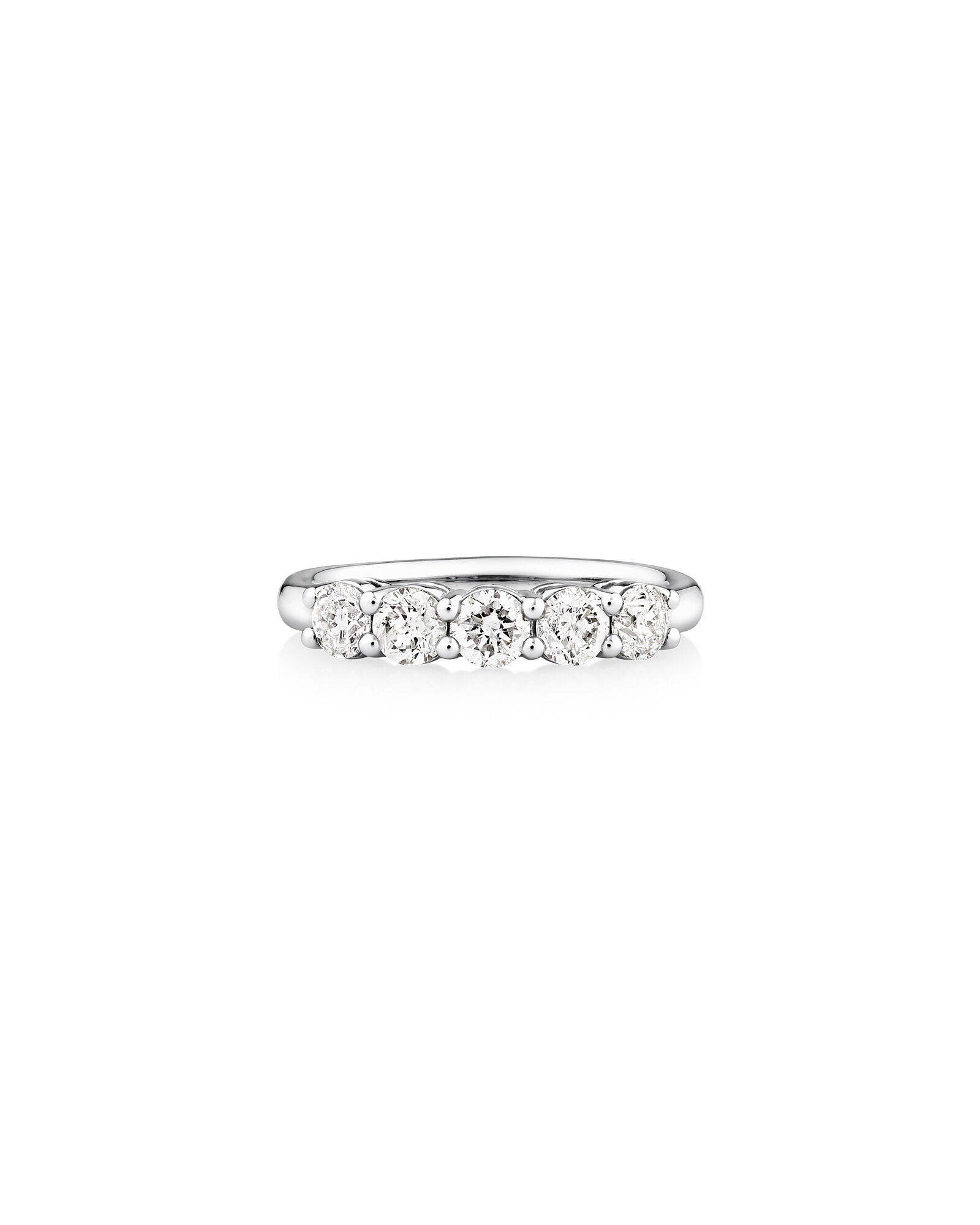 Five stone eternity ring deals