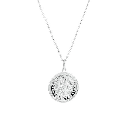 St. Christopher Pendant in Sterling Silver