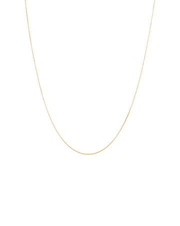 50cm (20") Box Chain in 18kt Yellow Gold 50cm (20") Box Chain in 18kt Yellow Gold