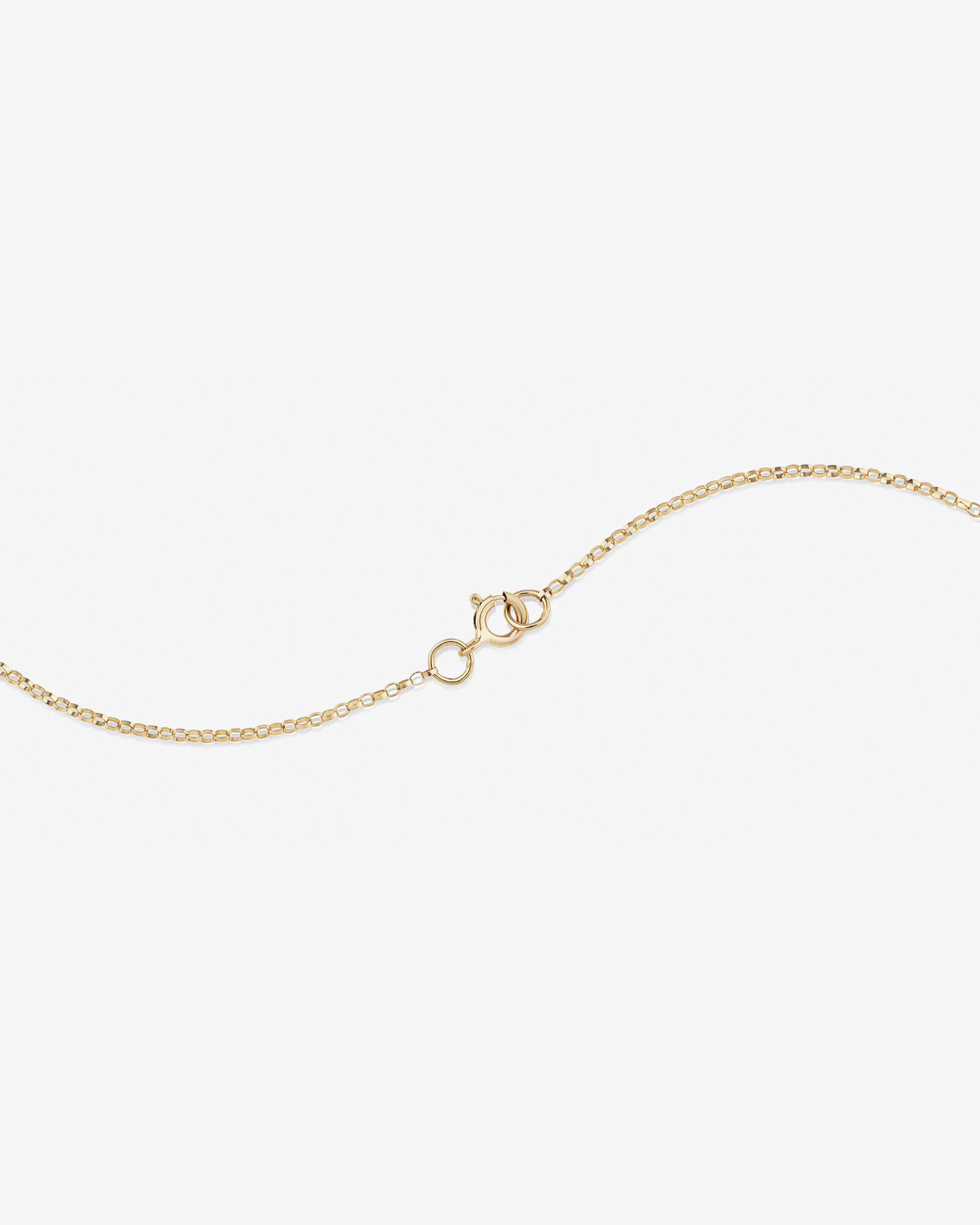 Collier à initiale « Y » en or jaune 10 K à diamants totalisant 0,10 ct