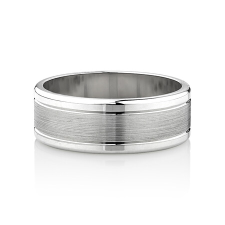Wedding Band in 10kt White Gold Wedding Band in 10kt White Gold