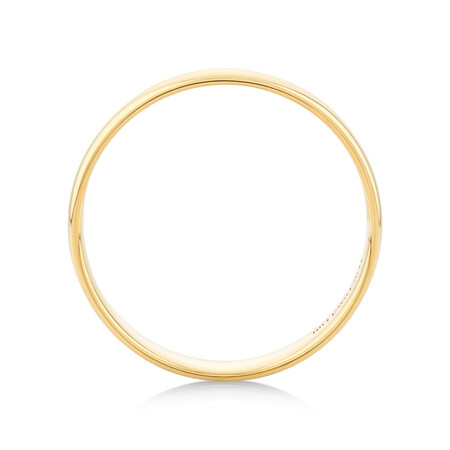 5mm Lite Half Round Wedding Band in 10kt Yellow Gold 5mm Lite Half Round Wedding Band in 10kt Yellow Gold